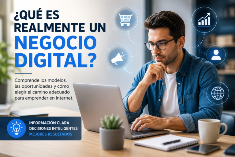 ¿Qué es realmente un negocio digital?
